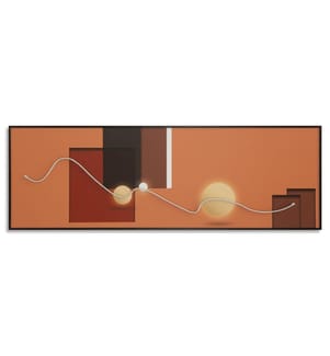 Abstract decorative LED wall art - Multicolor
