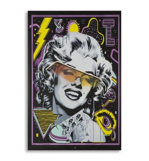 Canvas art LED Marilin - Multicolor