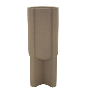 Moai Outdoor Deko-Vase - Braun