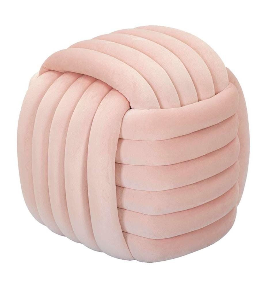 Hocker Softy Rosa 45 x 45 x 45 cm - Rosa