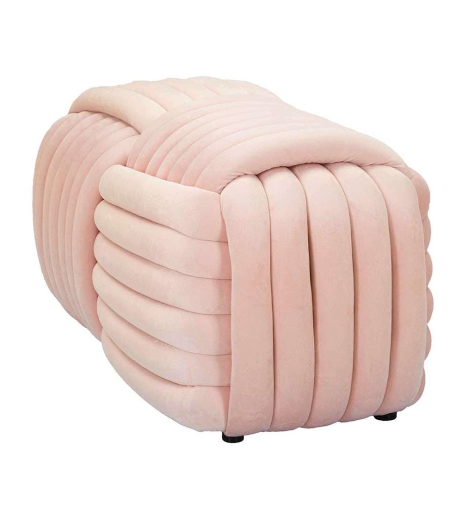 Bank Softy Rosa 90 x 45 x 45 cm - Rosa
