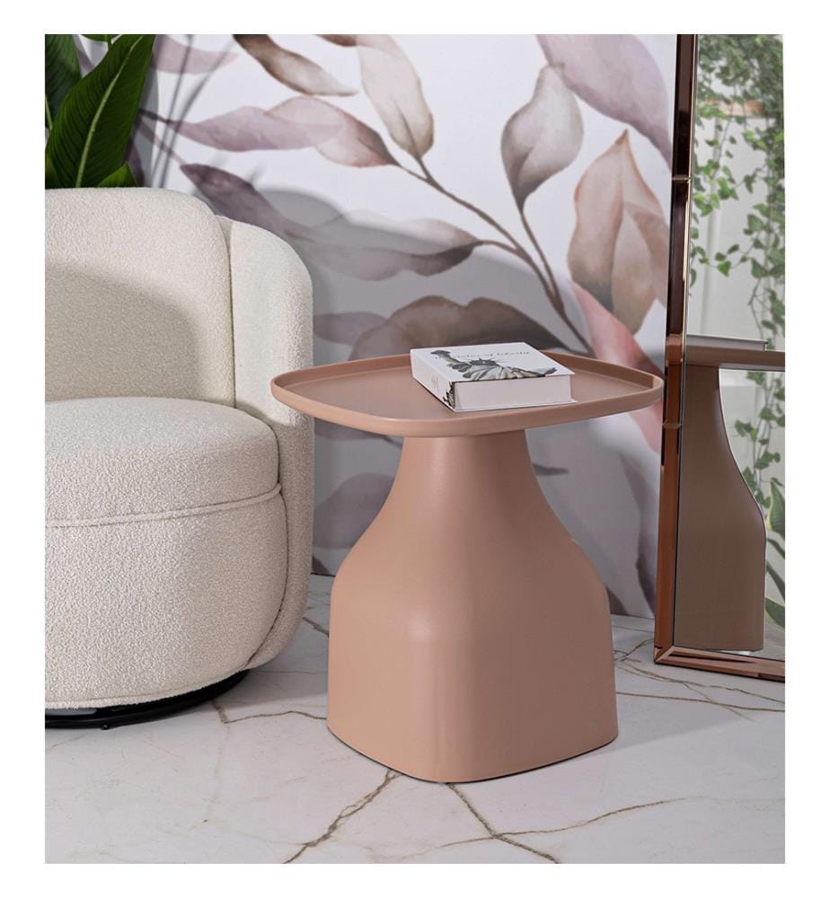 Couchtisch 48 x 48 x 50 cm - Rosa