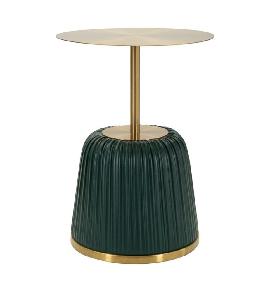 Table d'appoint Egle - Vert/Or