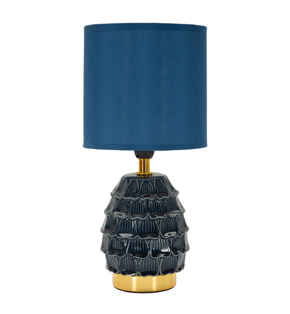 Tischlampe Ø 15 x 30,5 cm - Blau