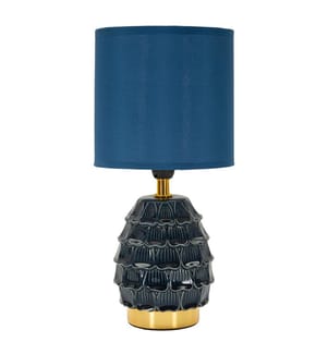 Tischlampe Ø 15 x 30,5 cm - Blau
