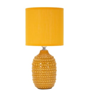 Tischlampe Ø 15 x 30,5 cm - Senf