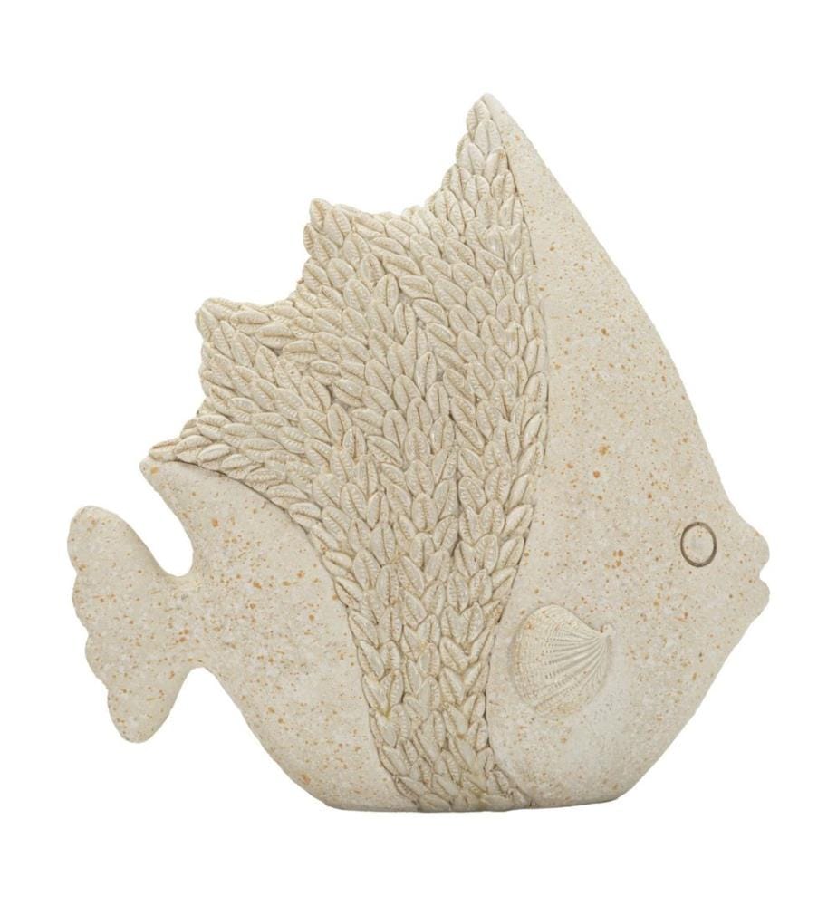 Dekoration Fisch Sand - Beige