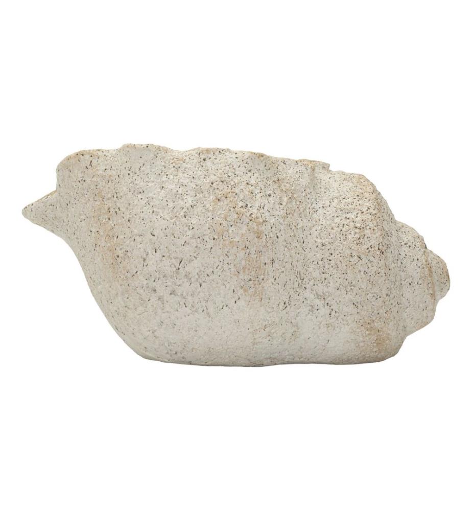 Muschelvase - Beige