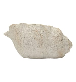 Muschelvase - Beige