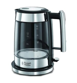 Bollitore Elegance - 2000 W - Argento e nero