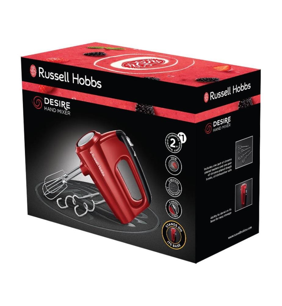 Miscelatore manuale Desire 350 W - Rosso
