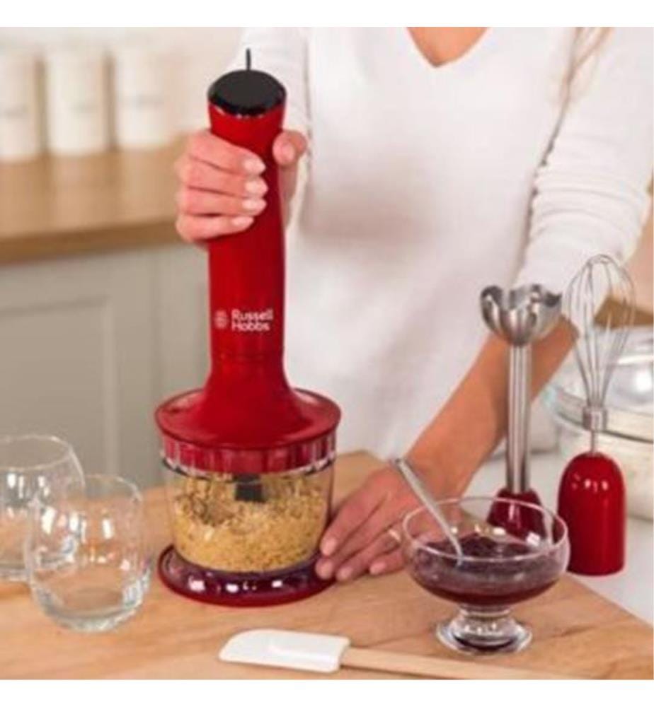Miscelatore 3 in 1 500 W - Rosso