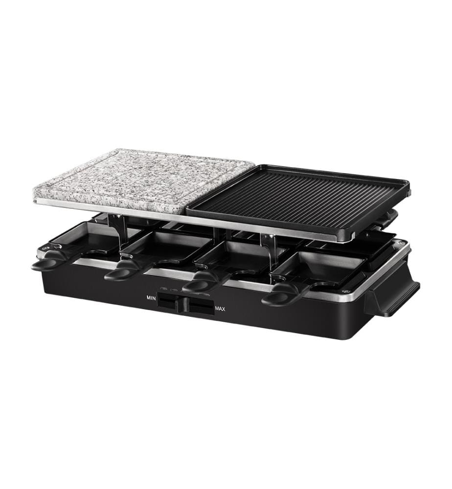 Macchina per raclette Multi 3 In 1 1400 W - Nero