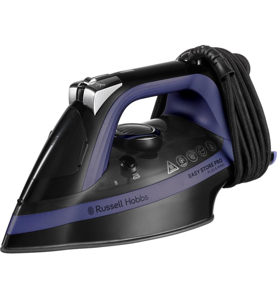 Fer à vapeur Easy Store Pro Plug&Wind - Noir et Violet;