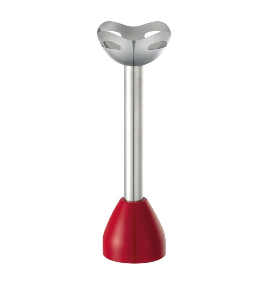 Frullatore a immersione Desire 3 in 1 - Rosso e trasparente
