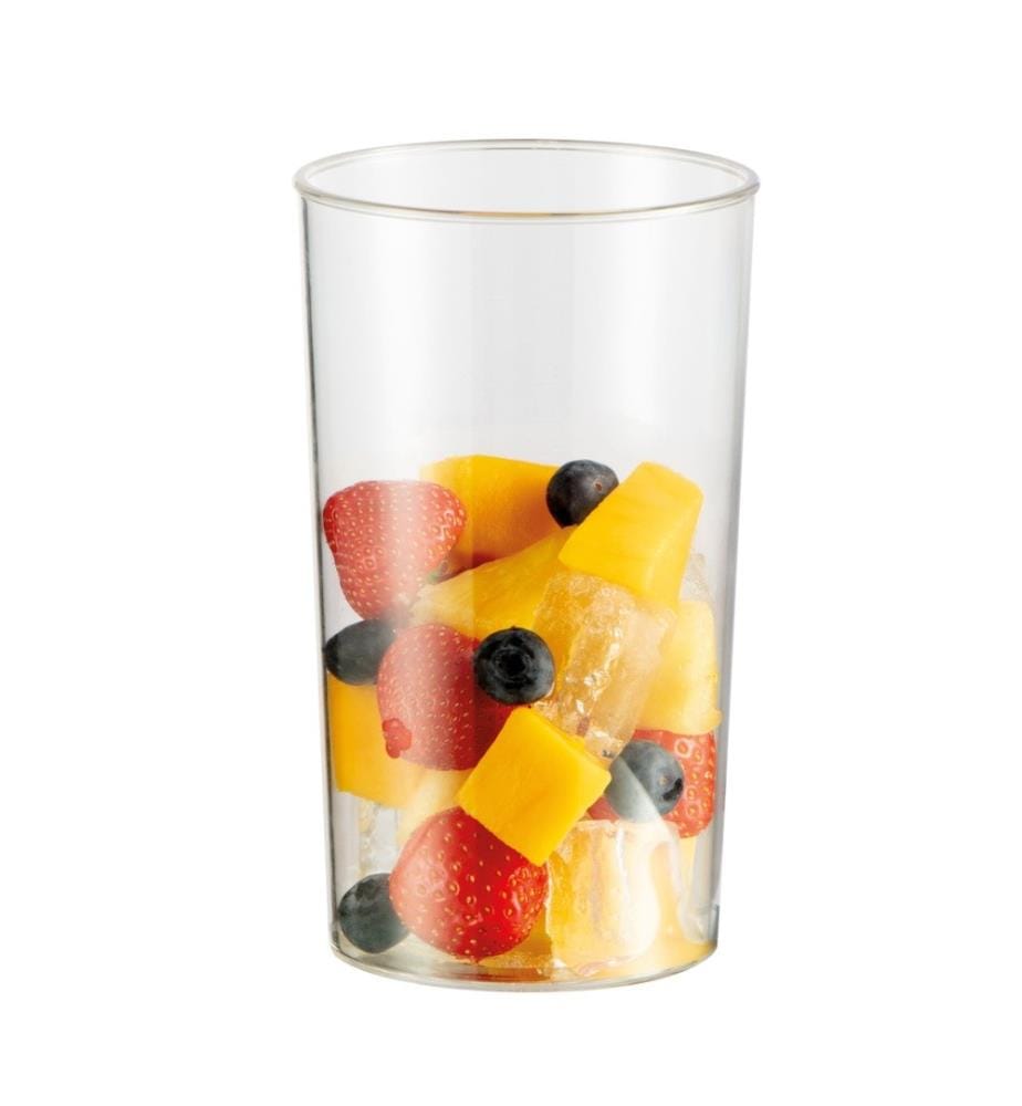 Frullatore a immersione Desire 3 in 1 - Rosso e trasparente