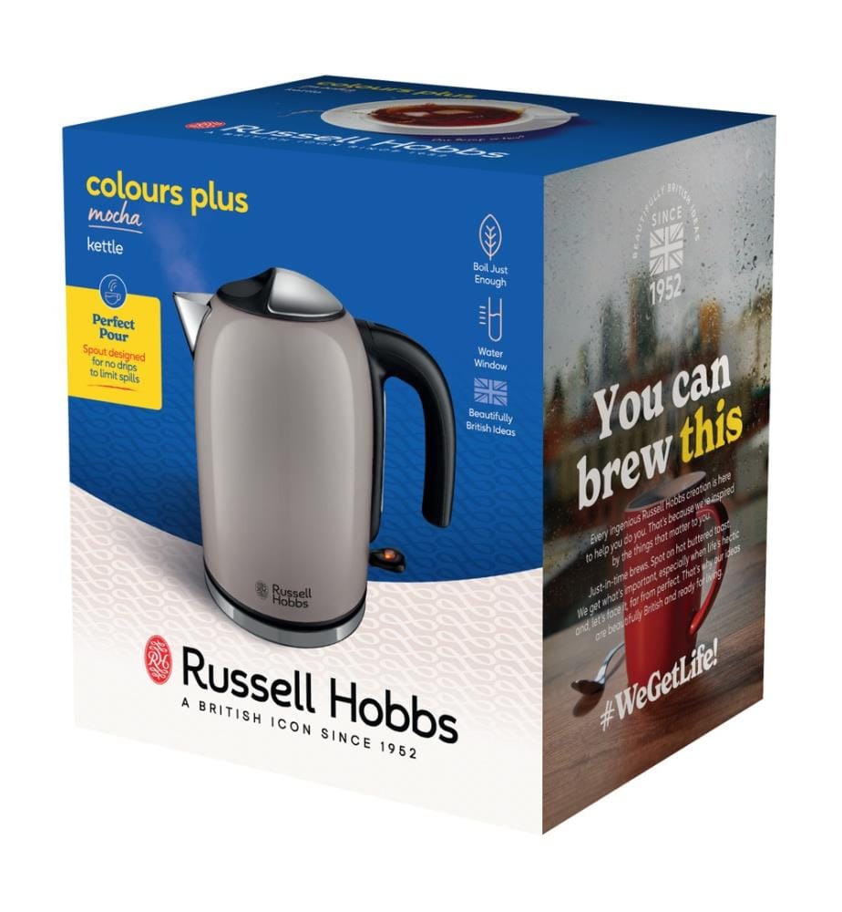 Bollitore Colours Plus Mocha 1,7 L - Moka