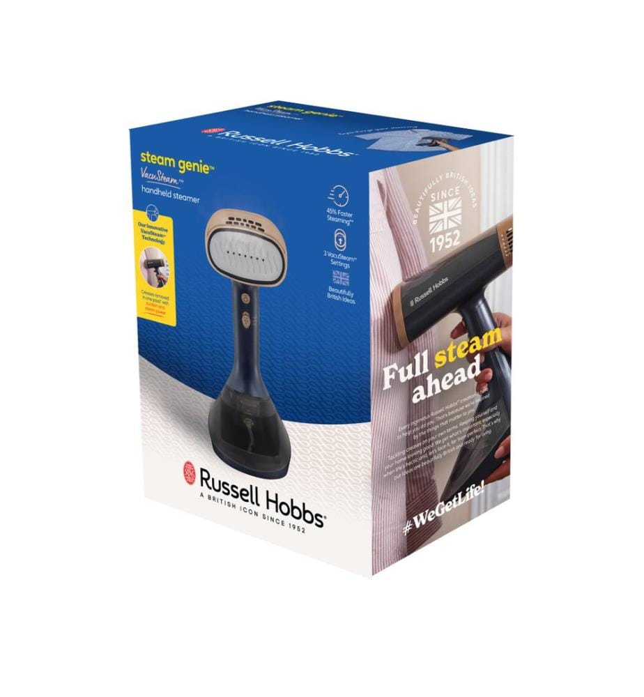 Vaporetto a mano VacuSteam - Blu scuro e nero