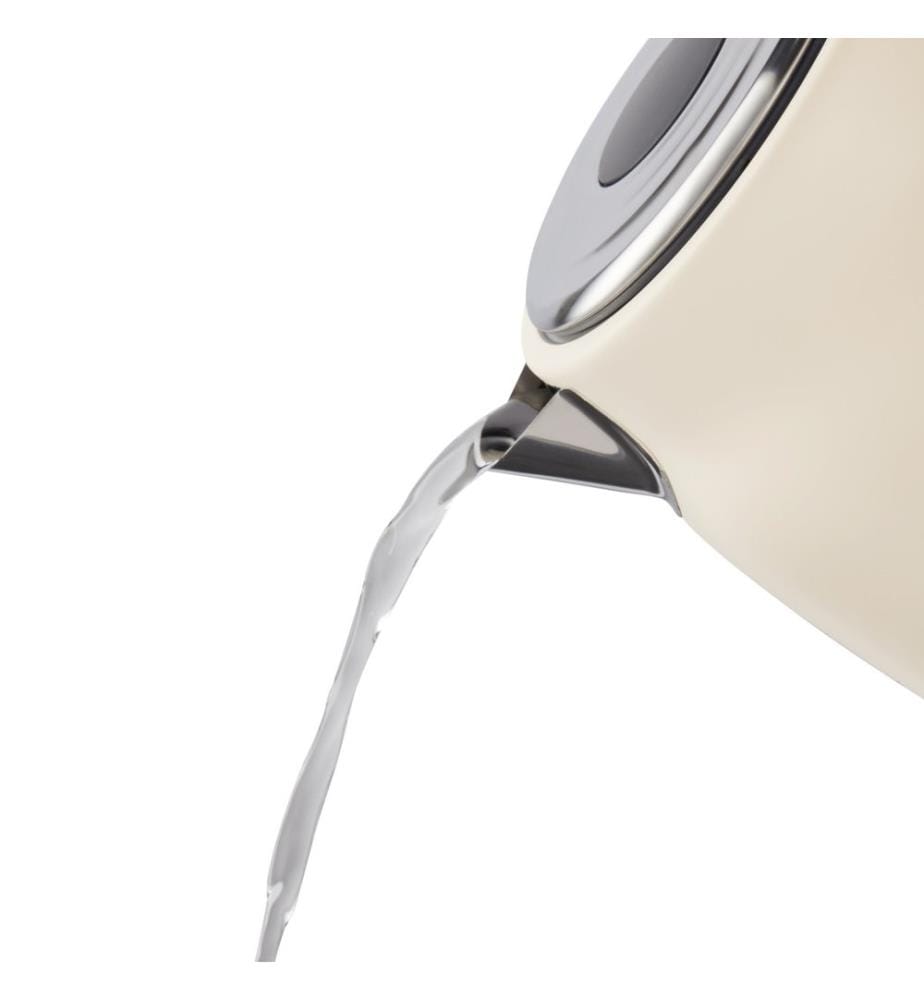 Bollitore elettrico Hanley Jasmine da 1,7 l - Crema
