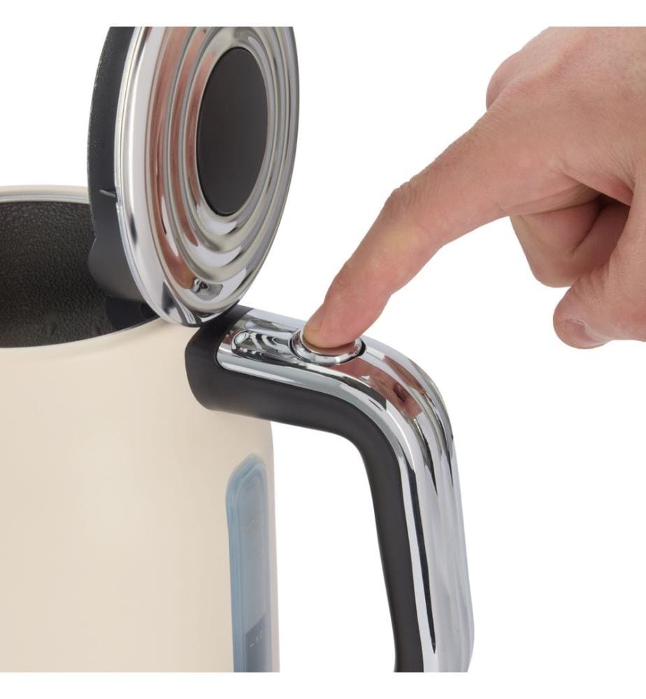 Bollitore elettrico Hanley Jasmine da 1,7 l - Crema