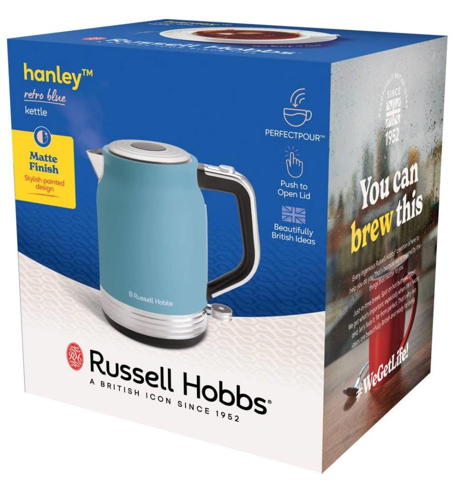 Bollitore Hanley Retro - Blu