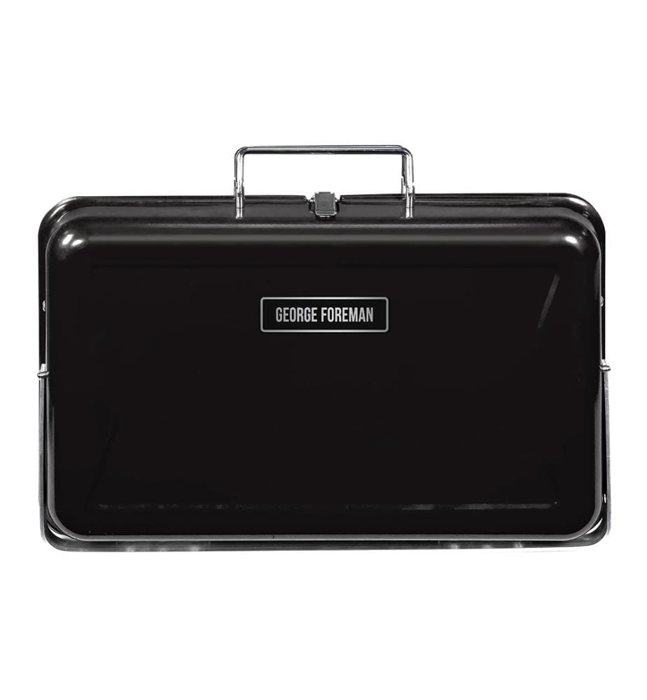 George Foreman BRIEFCASE Barbecue à charbon noir