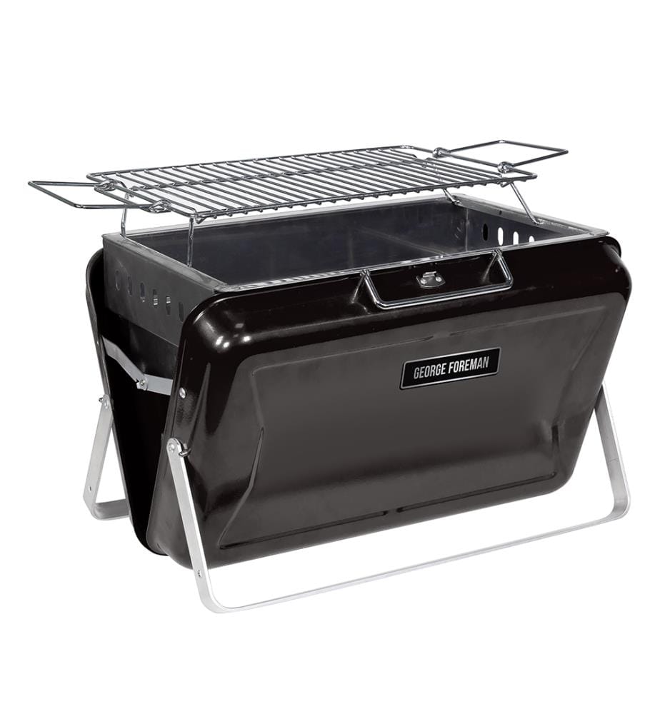 George Foreman BRIEFCASE Barbecue à charbon noir
