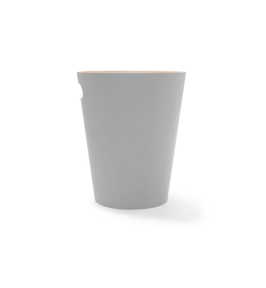 UMBRA - Corbeille à papier Woodrow 7,5 l, Gris