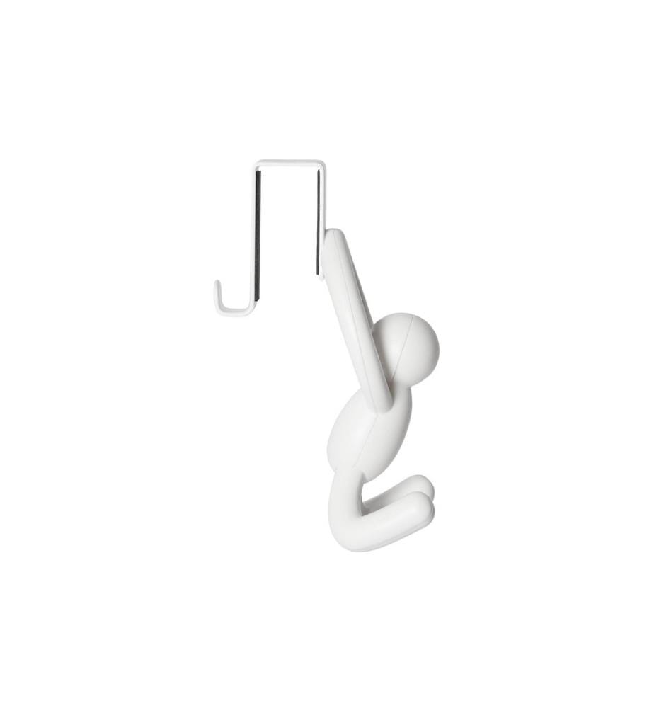 UMBRA - Accroche-porte Buddy 3 crochets, blanc