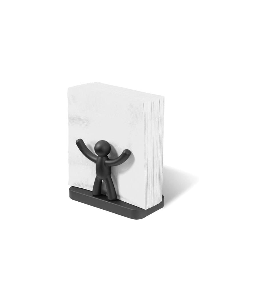 UMBRA - Serviettenhalter Buddy Schwarz