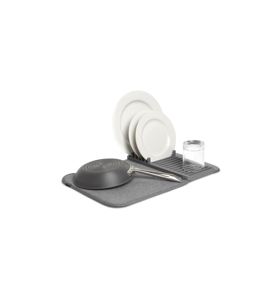 UMBRA - Abtropfmatte Udry Mini faltbar, Grau