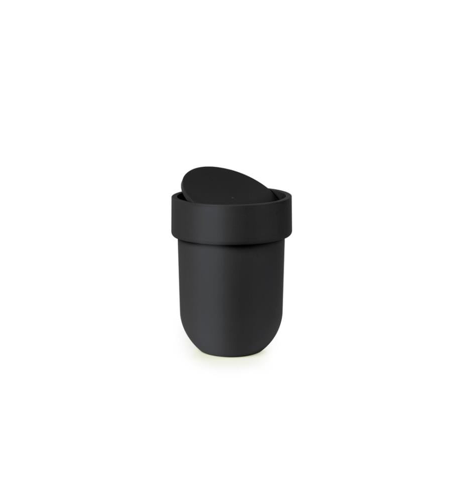 UMBRA - Kosmetikeimer Touch 6 l mit Schwingdeckel, Schwarz