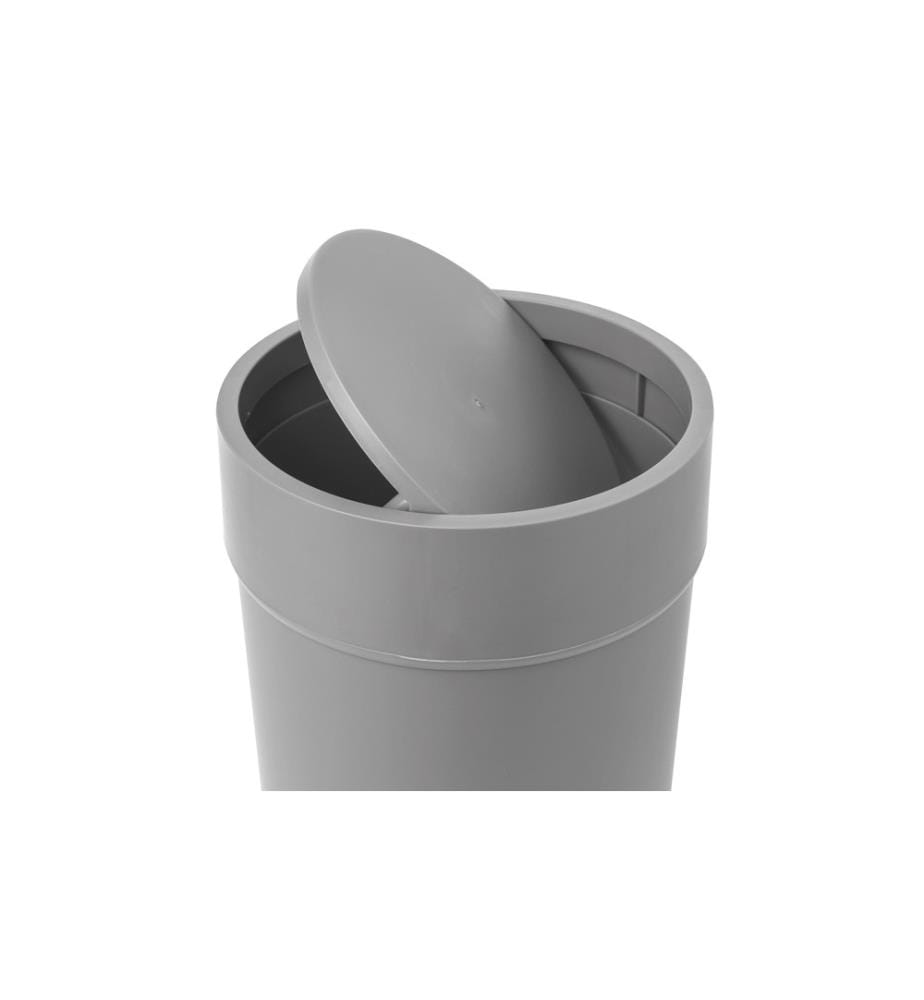 UMBRA - Kosmetikeimer Touch 6 l mit Schwingdeckel, Grau