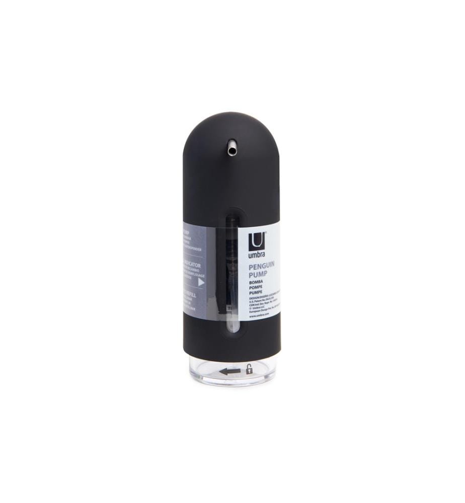 UMBRA - Seifenspender Penguin 355 ml, Schwarz