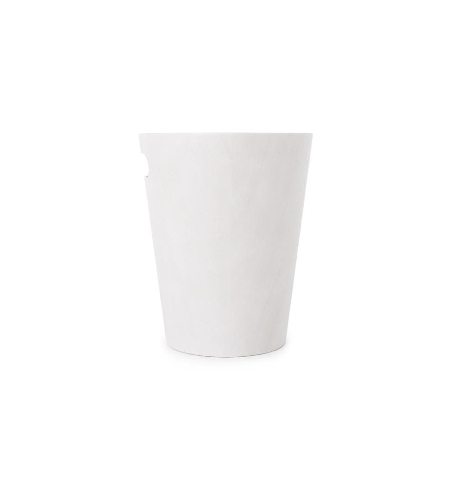 UMBRA - Corbeille à papier Woodrow 7,5 l, blanc