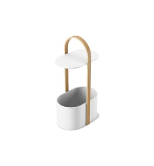 UMBRA - Table d'appoint Bellwood avec zone de stockage et passage de câbles