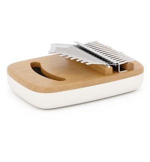 UMBRA - Piano électrique Strumba kalimba 16 x 11 cm, bois de hêtre/métal