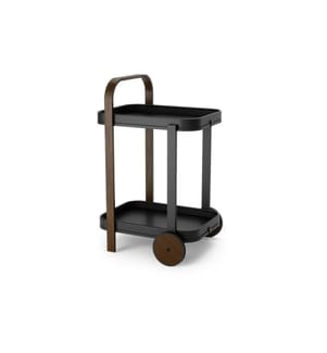 UMBRA - Servierwagen Bellwood 80 x 53 cm, Dunkelbraun/Schwarz