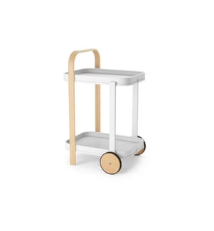 UMBRA - Servierwagen Bellwood 80 x 53 cm, Nature/Weiss