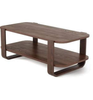 UMBRA - Table basse Bellwood 109 x 55 cm, Brun foncé