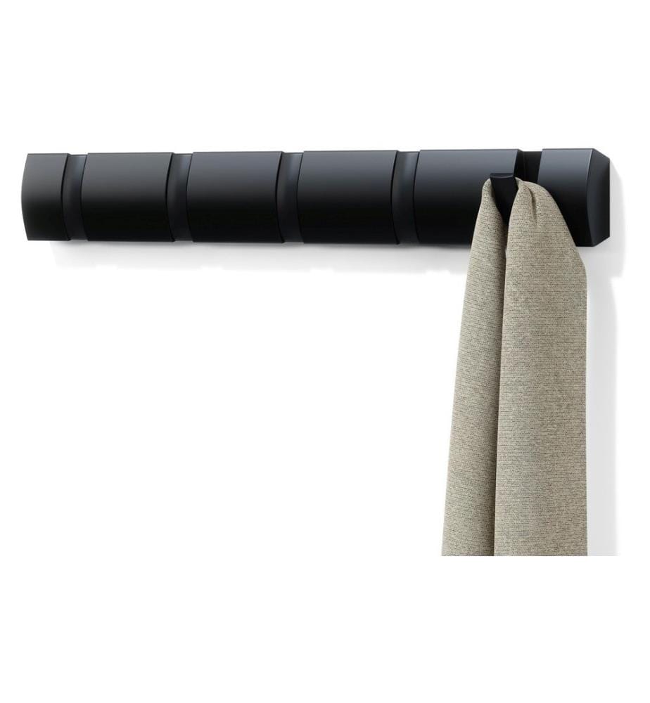 UMBRA - Wandgarderobe Flip 5 Haken, Schwarz