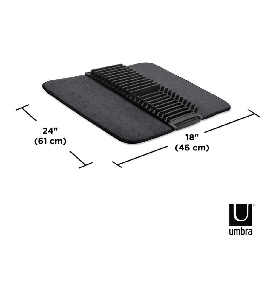 UMBRA - Abtropfgestell Udry faltbar, Schwarz