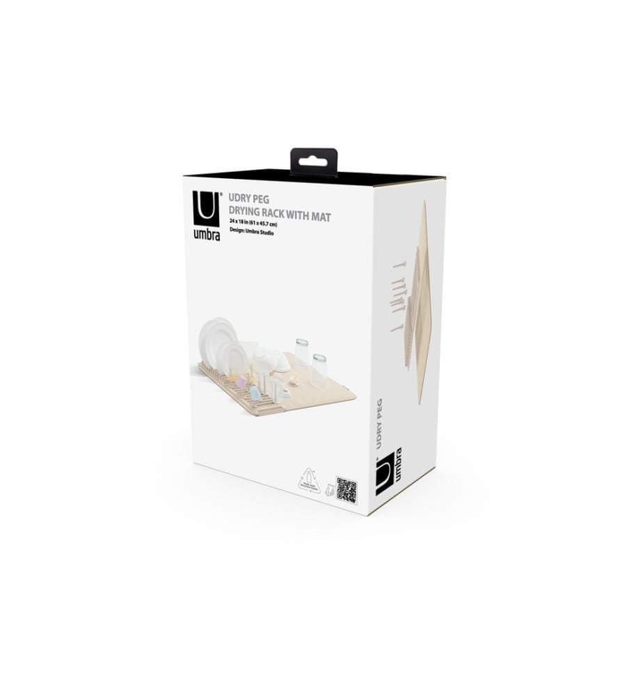 UMBRA - Abtropfgestell Udry Peg faltbar, Beige