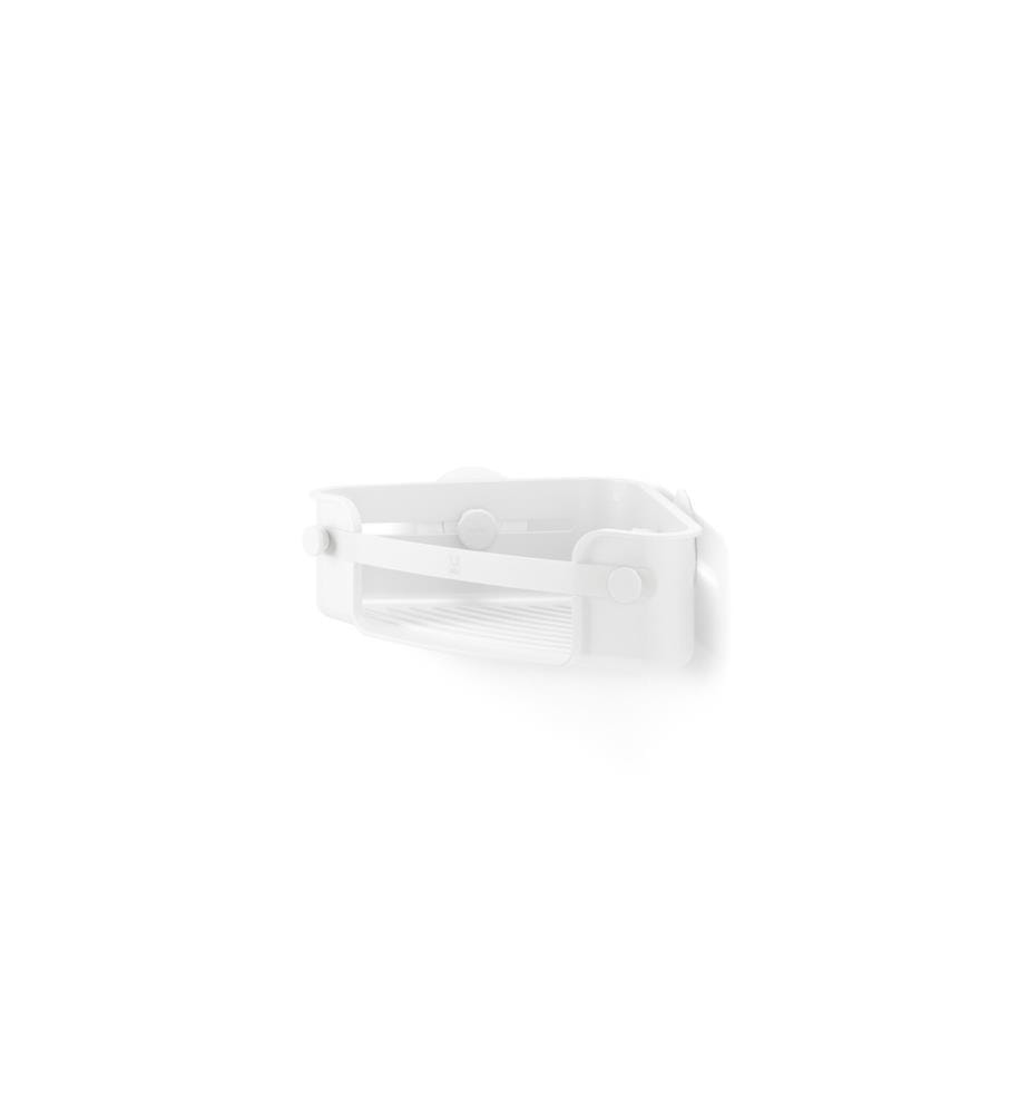 UMBRA - Bad-Utensilienhalter Flex Adhesive für Ecken Weiss