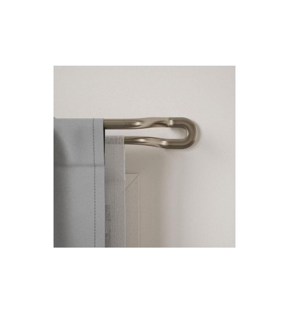 UMBRA - Vorhangstange Midnight 107-305 cm, Edelstahl