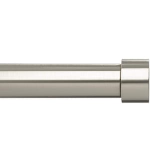 UMBRA - Vorhangstange Cappa 92-168 cm, Silber
