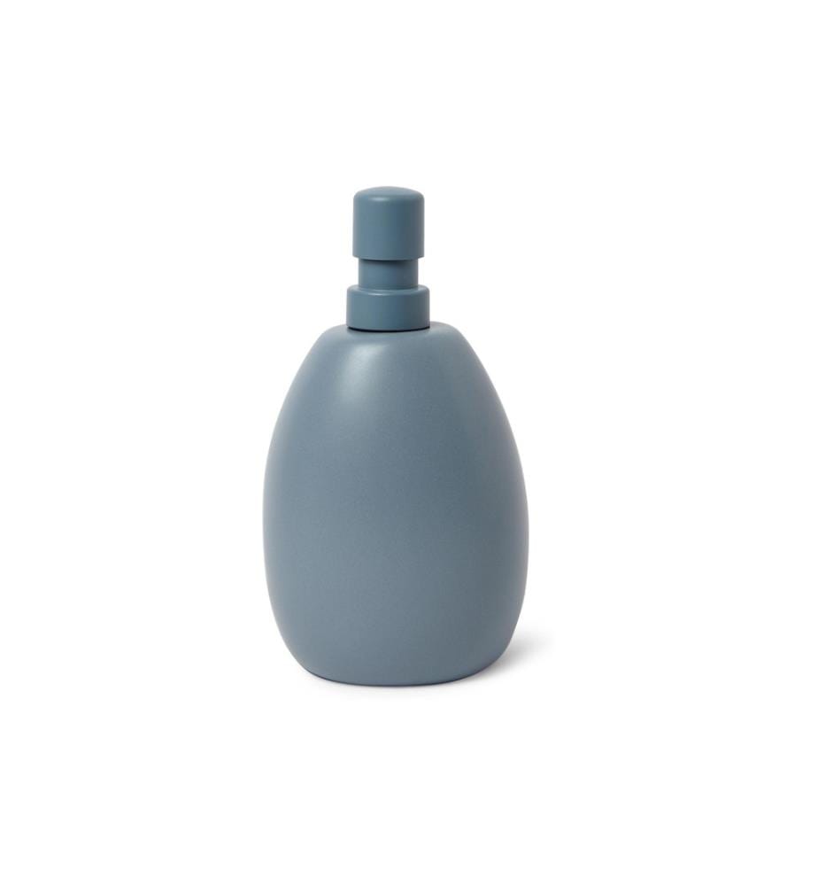 UMBRA - Distributeur de savon avec porte-éponge 590 ml, Bleu