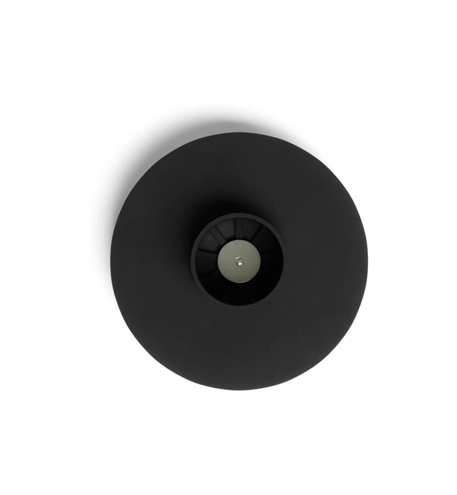 UMBRA - Waschbeckenstöpsel Flex mit Haarsieb, Silikon, Schwarz