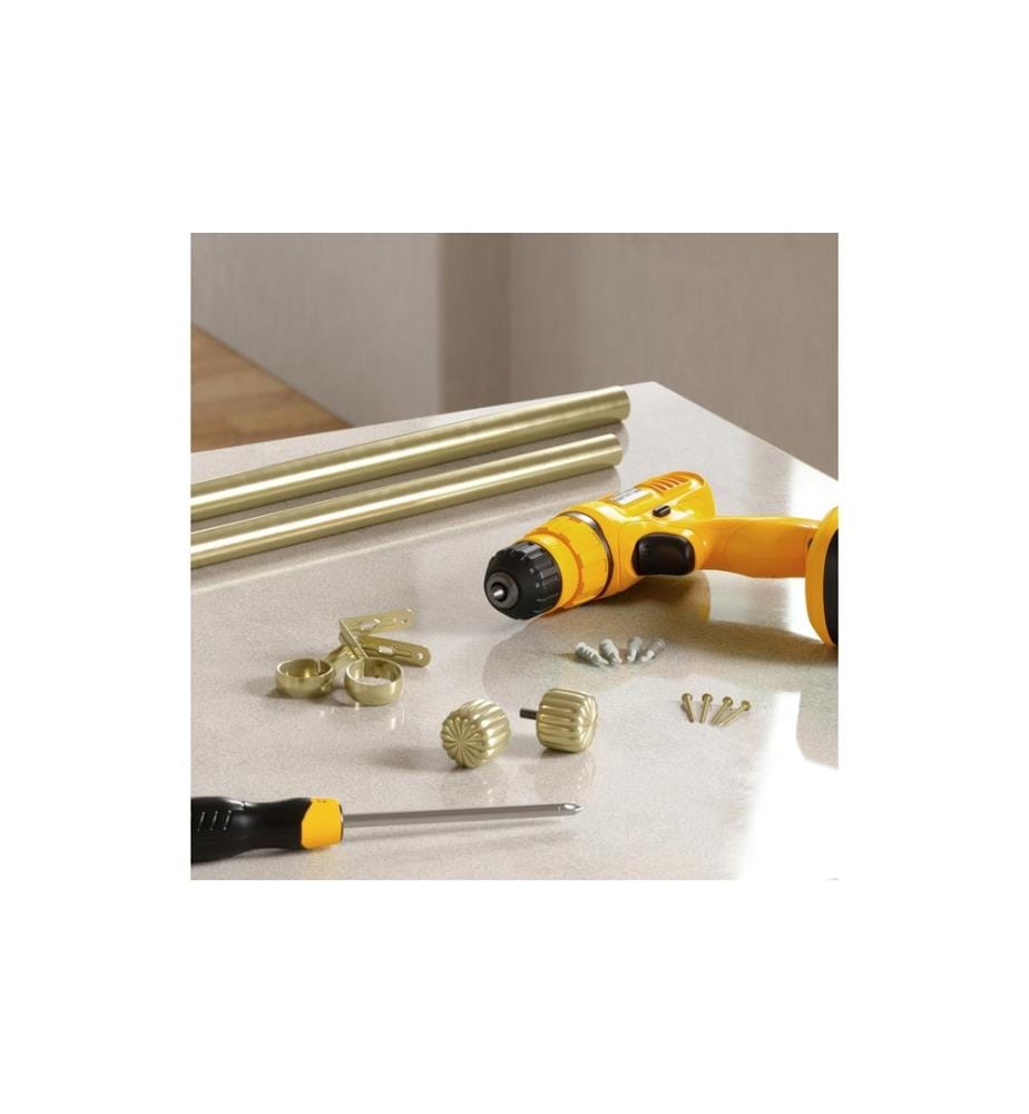 UMBRA - Vorhangstange Cleo 168-305 cm, Gold