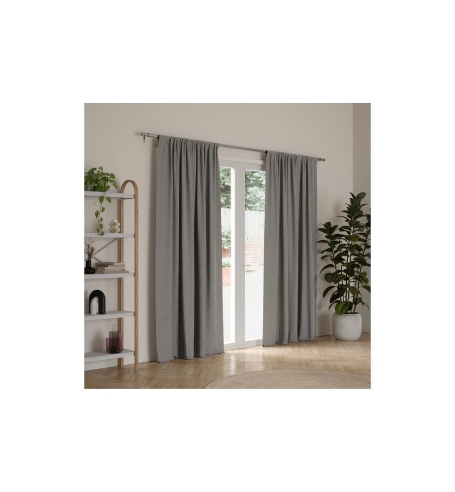UMBRA - Vorhangstange Cleo 168-305 cm, Silber